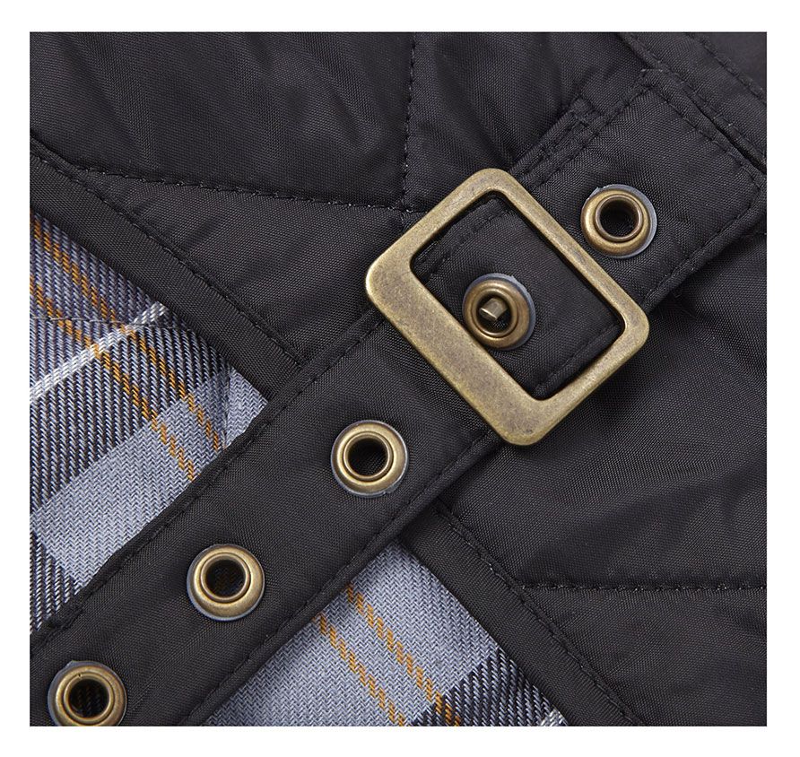 Barbour Quilted Dog Coat Black - Image 2