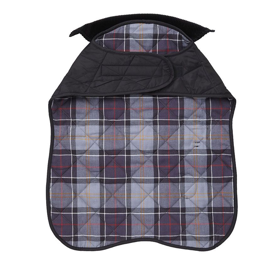 Barbour Quilted Dog Coat Black - Image 3
