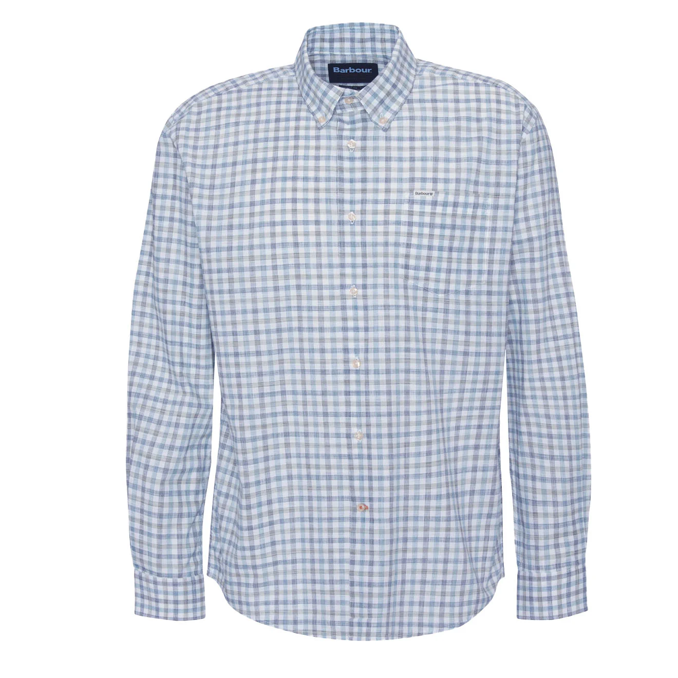 Barbour Ravenfield Checked Regular Fit Shirt Navy