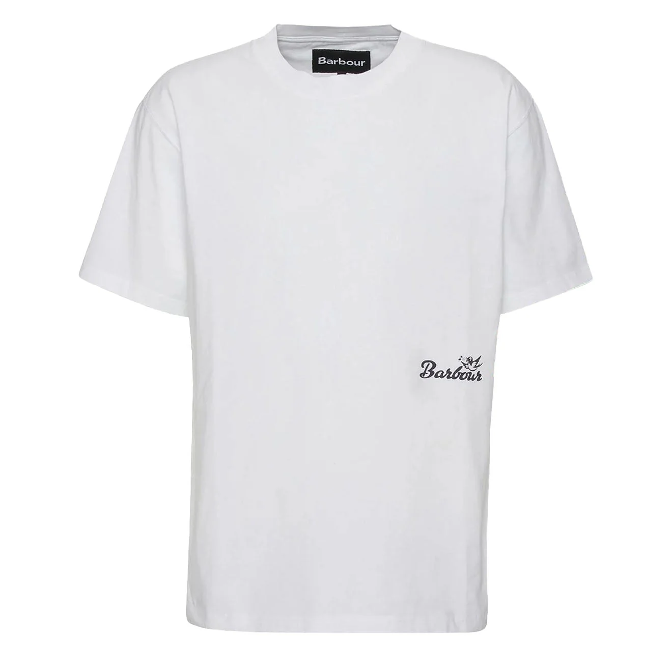 Barbour Regence Fit Graphic T-Shirt White