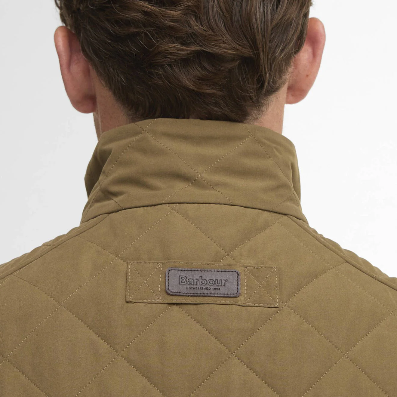 Barbour Sander Quilted Gilet Beech - Image 5