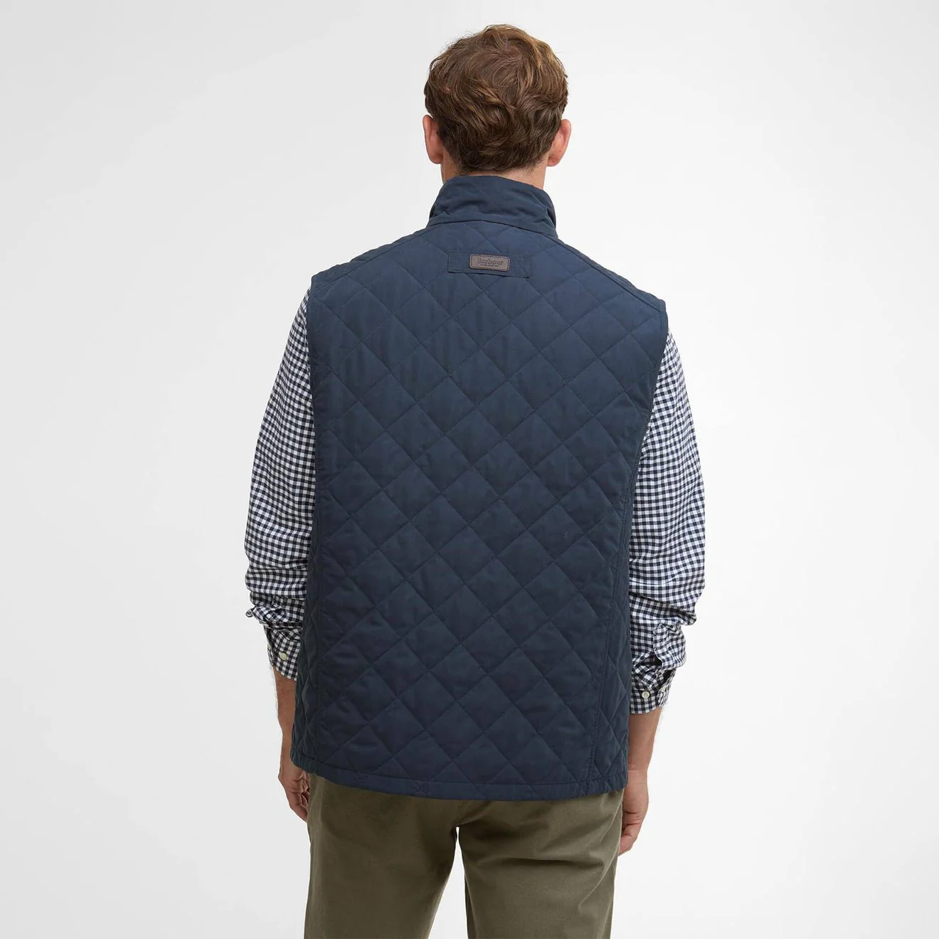 Barbour Sander Quilted Gilet Navy - Image 3
