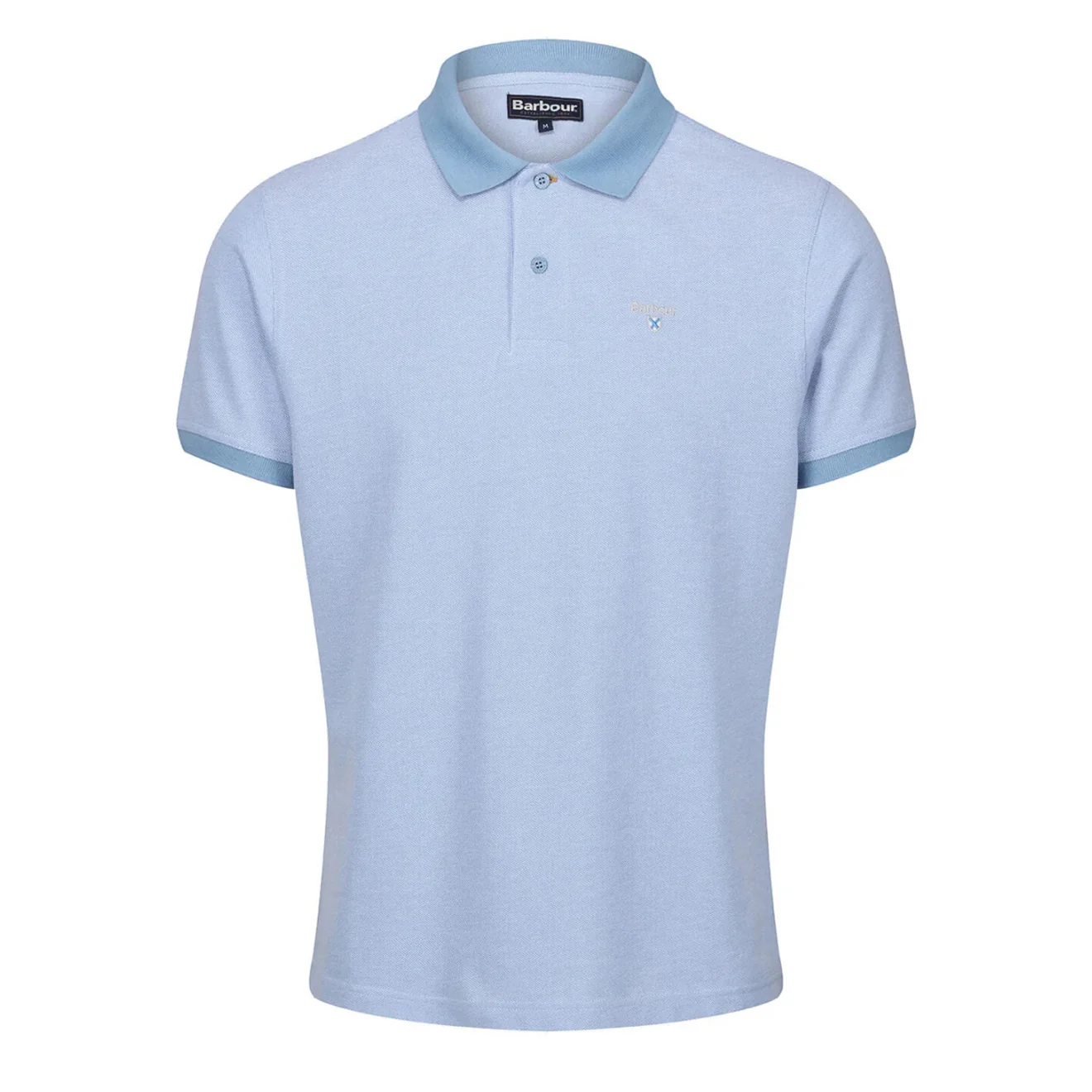 Barbour Sports Polo Chambray