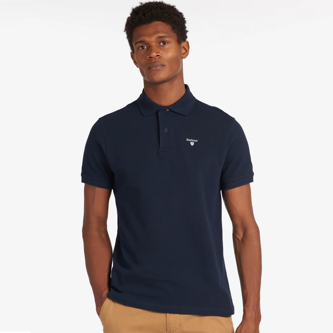 Barbour Sports Polo New Navy - Image 2