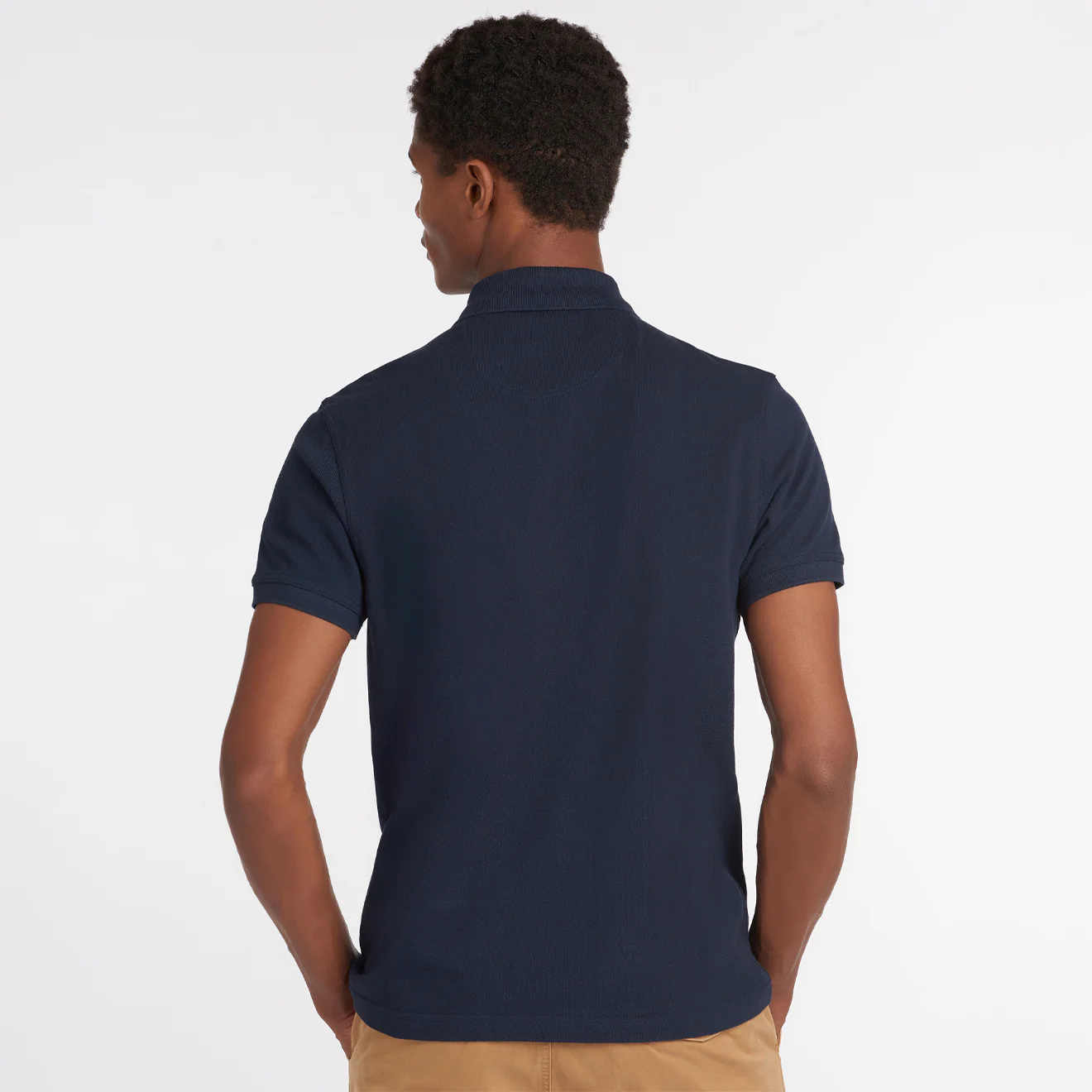 Barbour Sports Polo New Navy - Image 3