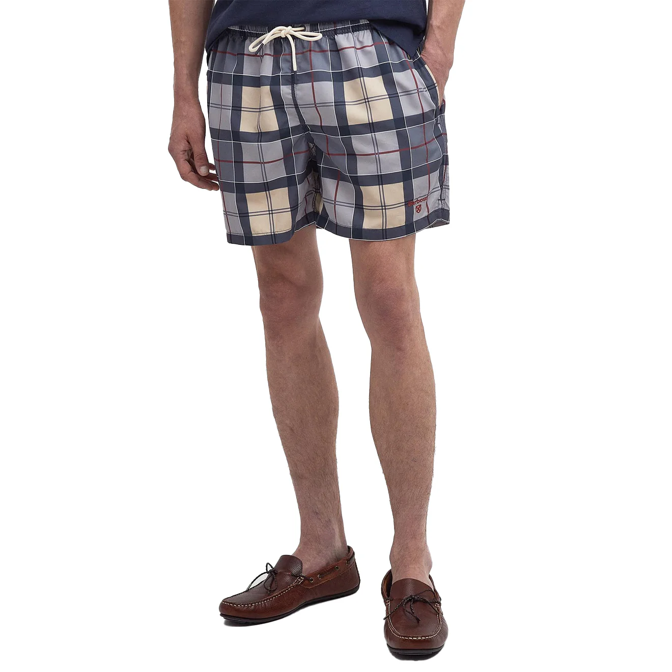 Barbour Staple Tartan Swim Short Dress Tartan - Image 3