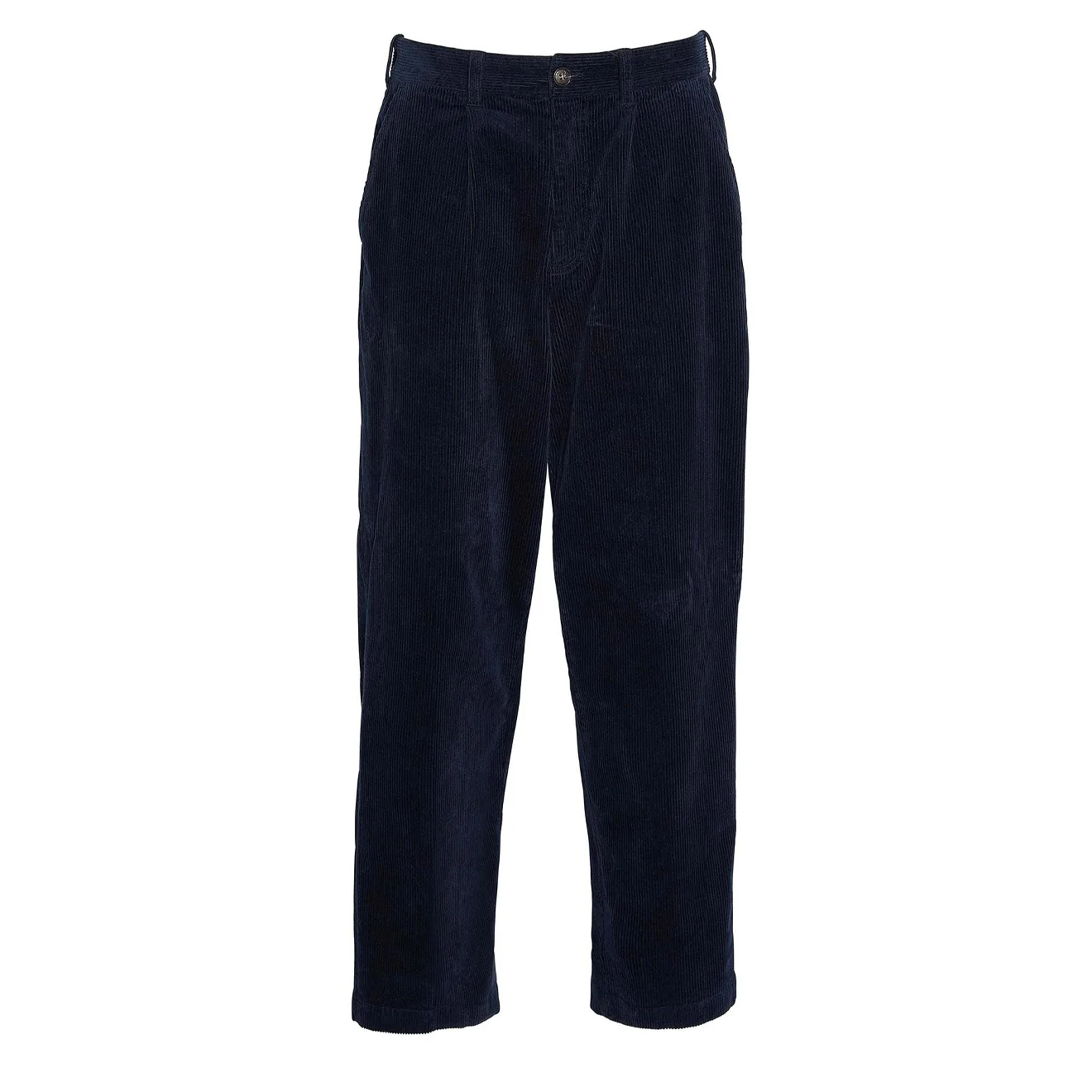 Barbour Stretch Cord Relaxed Fit Trouser Dark Navy