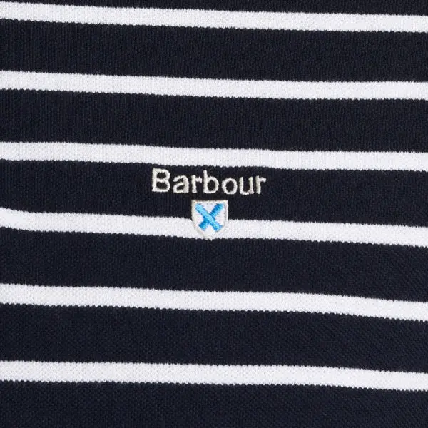Barbour Styhead Stripe Polo Navy - Image 2