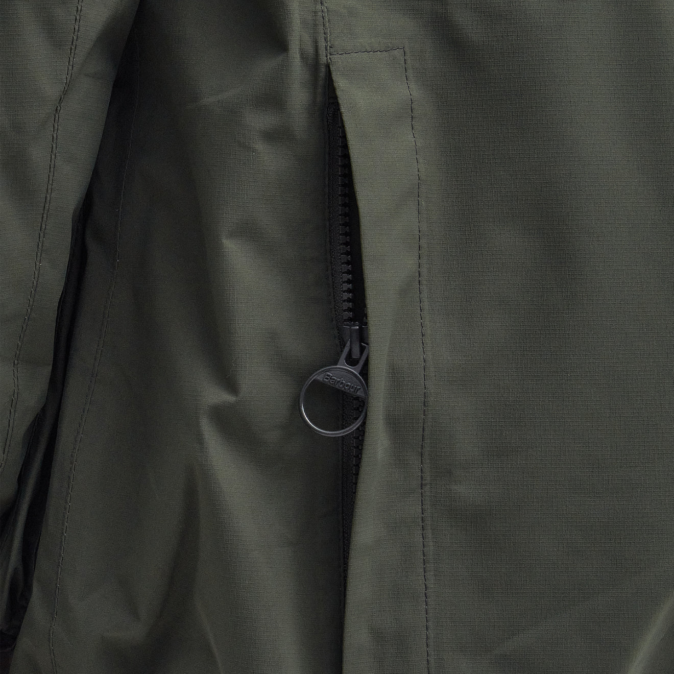 Barbour Swinton Waterproof Jacket Olive - Image 8