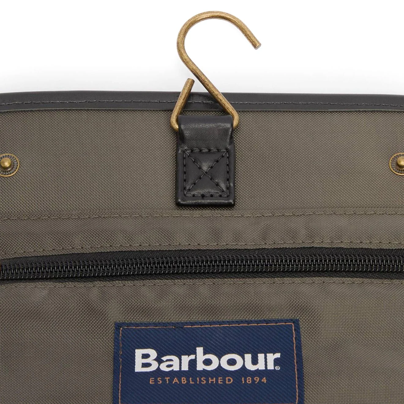 Barbour Tartan Hanging Washbag Classic/Beacon - Image 7