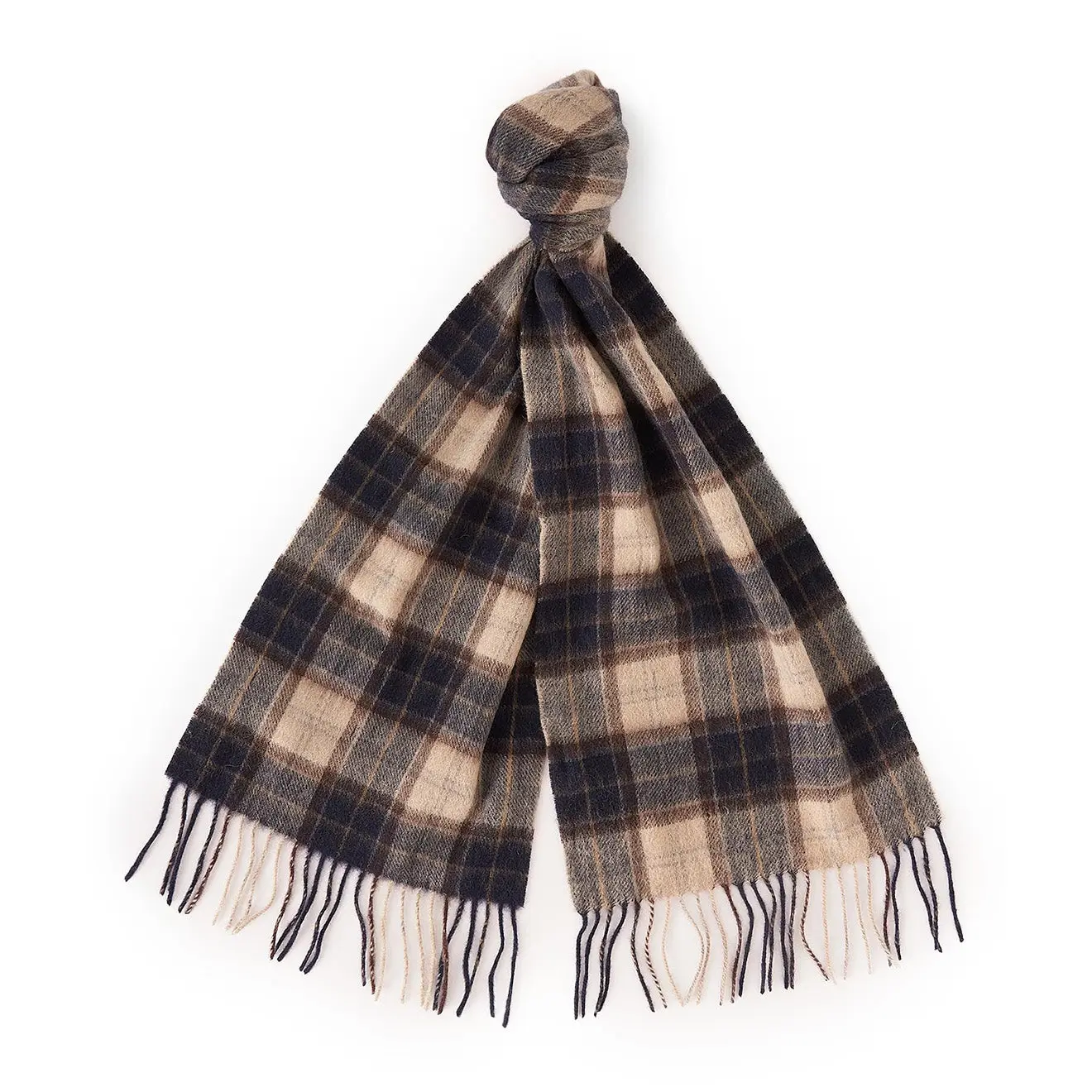 Barbour Tartan Scarf / Gloves Gift Set Autumn Dress - Image 2