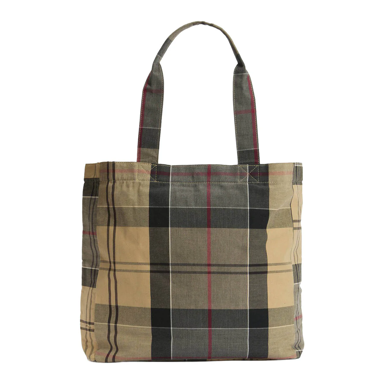 Barbour Telfield Tartan Tote Bag Dress Tartan - Image 2