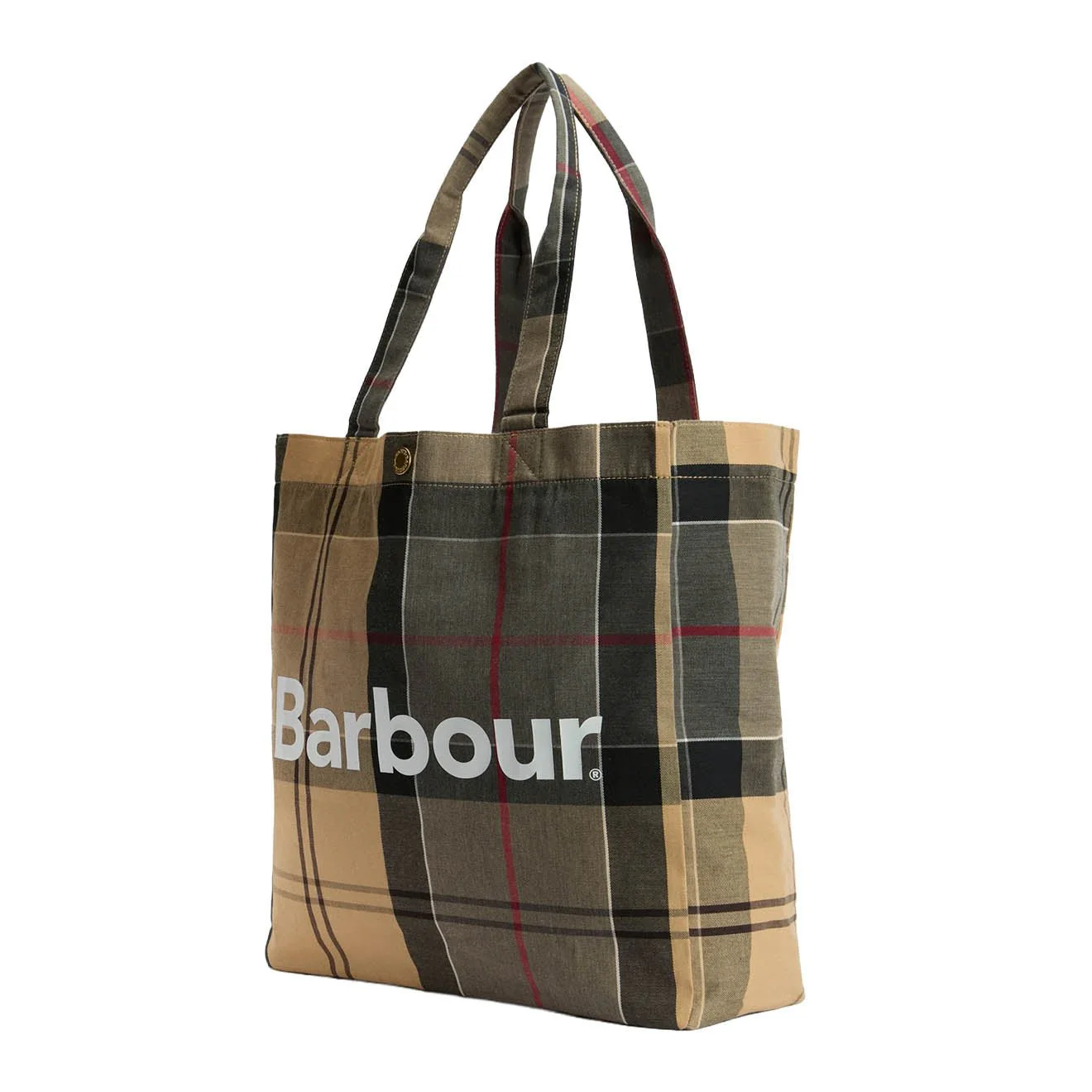 Barbour Telfield Tartan Tote Bag Dress Tartan - Image 3