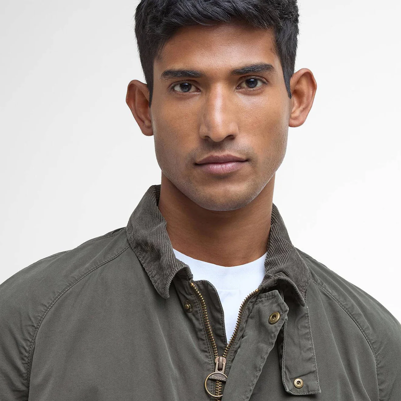 Barbour Tracker Jacket Casual Olive - Image 5