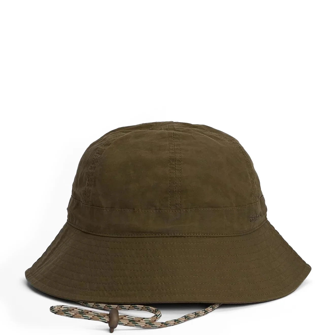 Barbour Transport 6 Panel Bucket Hat Duksy Green - Image 2