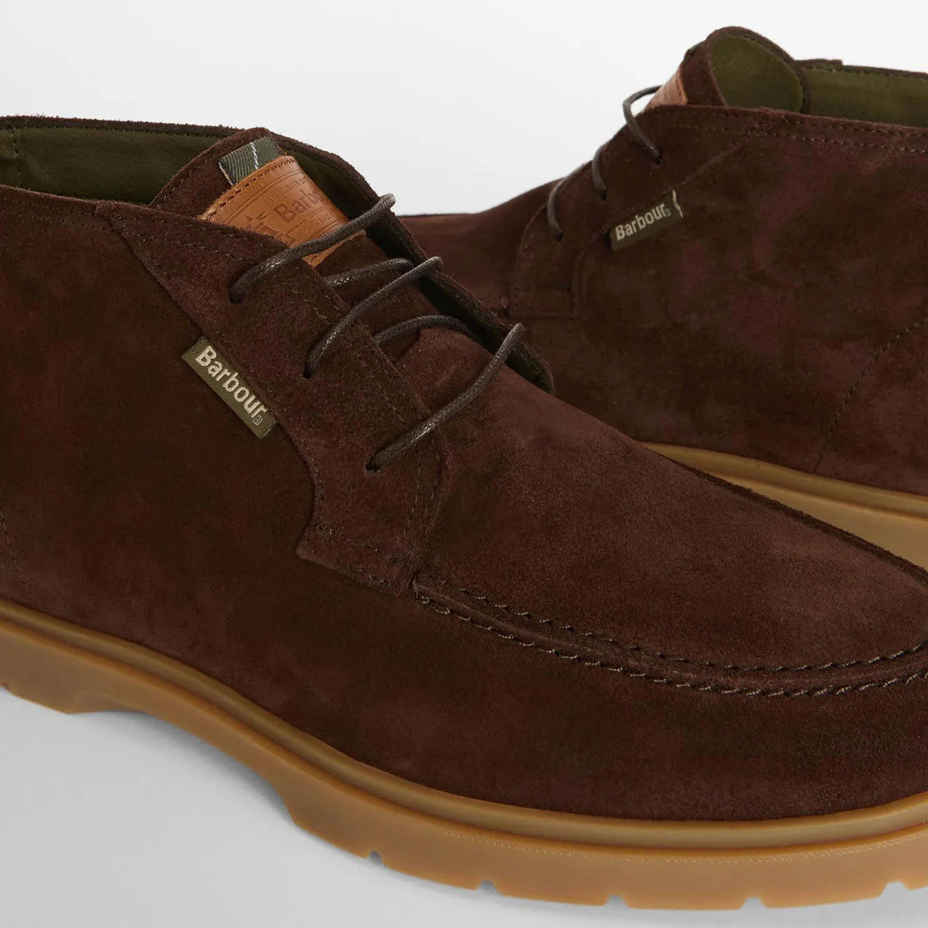 Barbour Tucker Chukka Boot Coffee Suede - Image 4