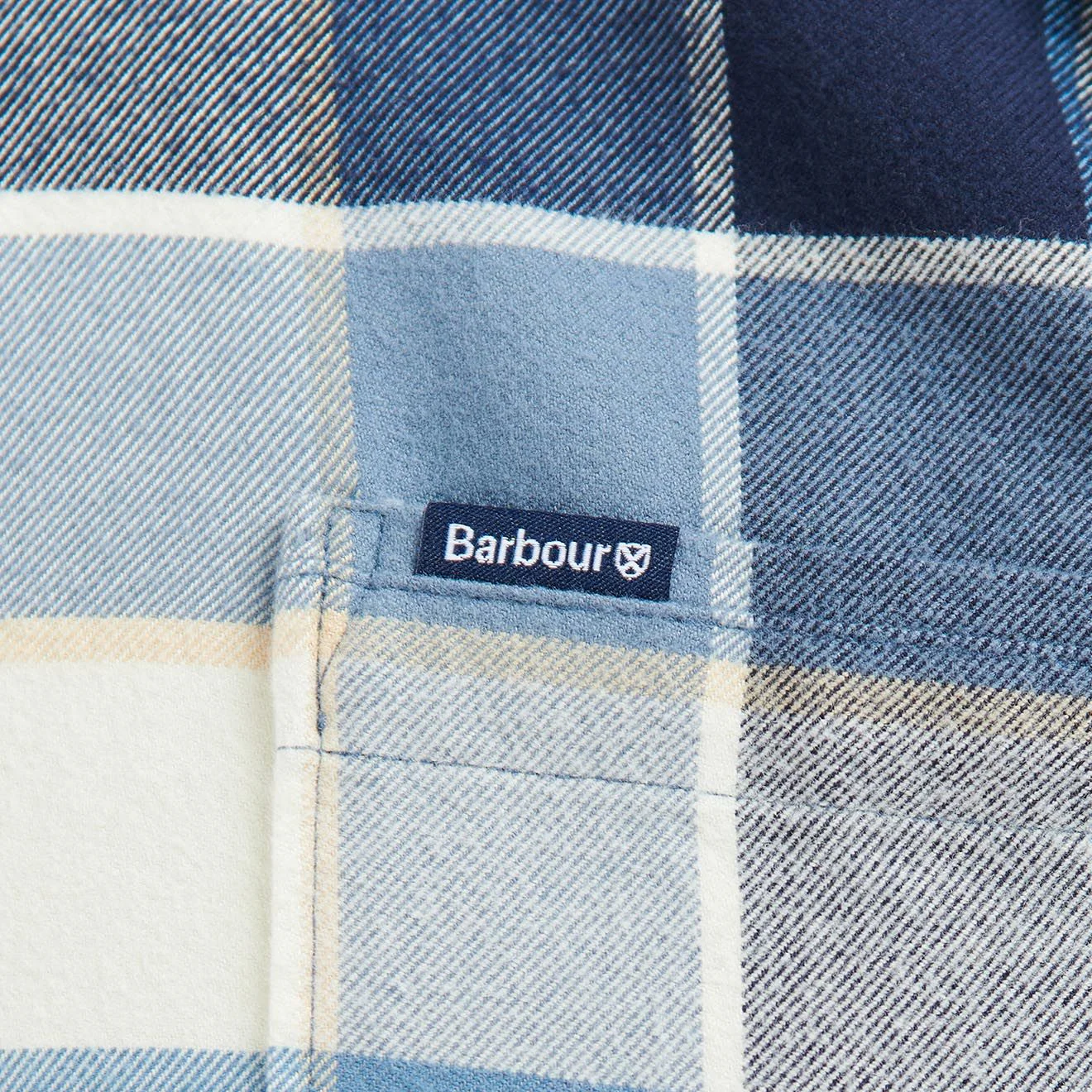 Barbour Valley Tailored Shirt Blue - Image 2