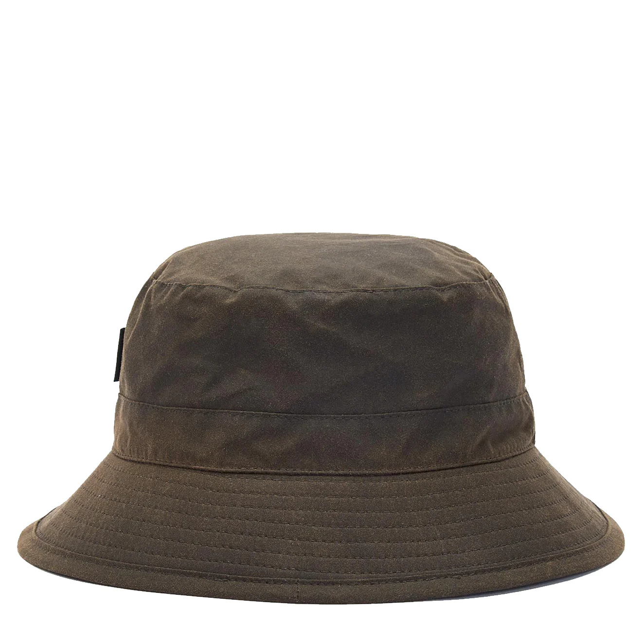 Barbour Wax Bucket Hat Olive - Image 2