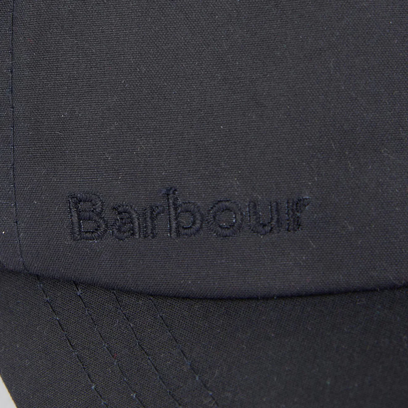Barbour Wax Sports Cap Navy / Cordovan - Image 3