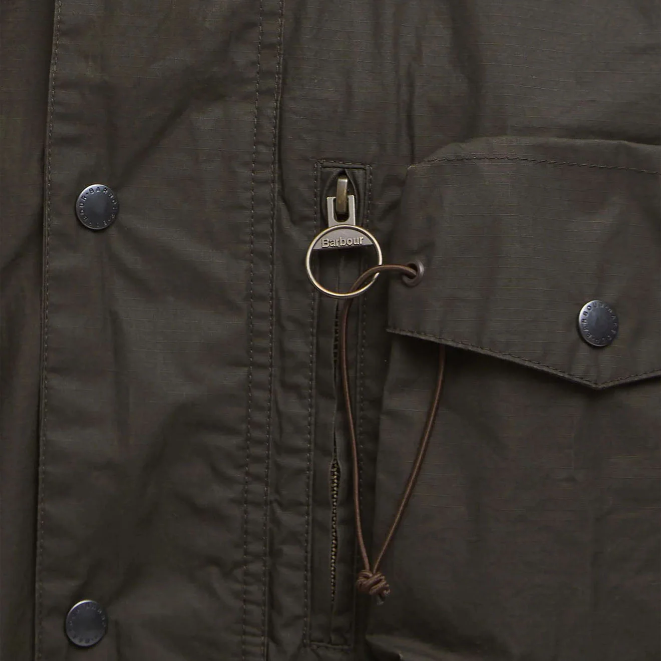 Barbour Westmorland Showerproof Jacket Pigment Green / Breen - Image 3