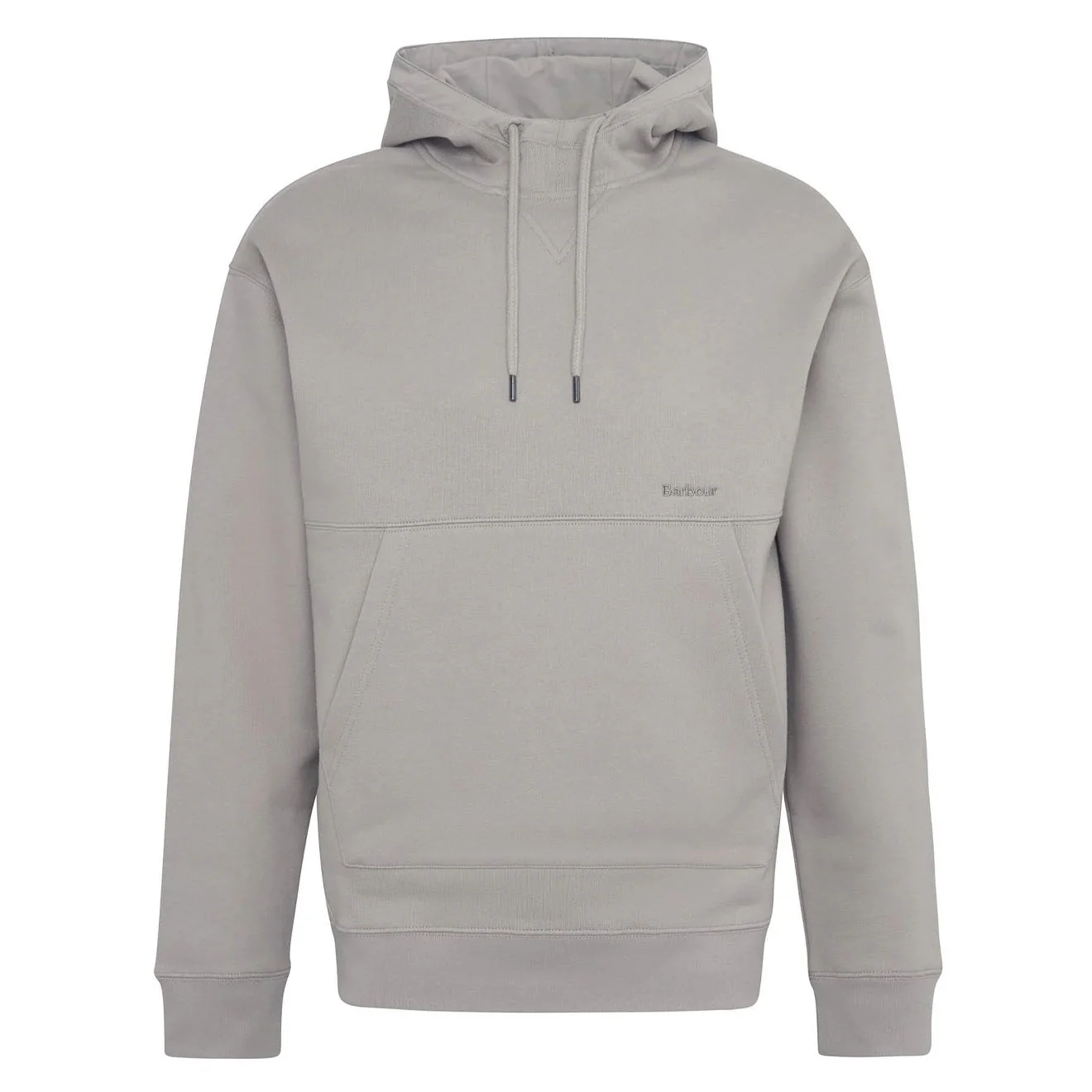 Barbour Yalding Hooded Sweatshirt Concrete