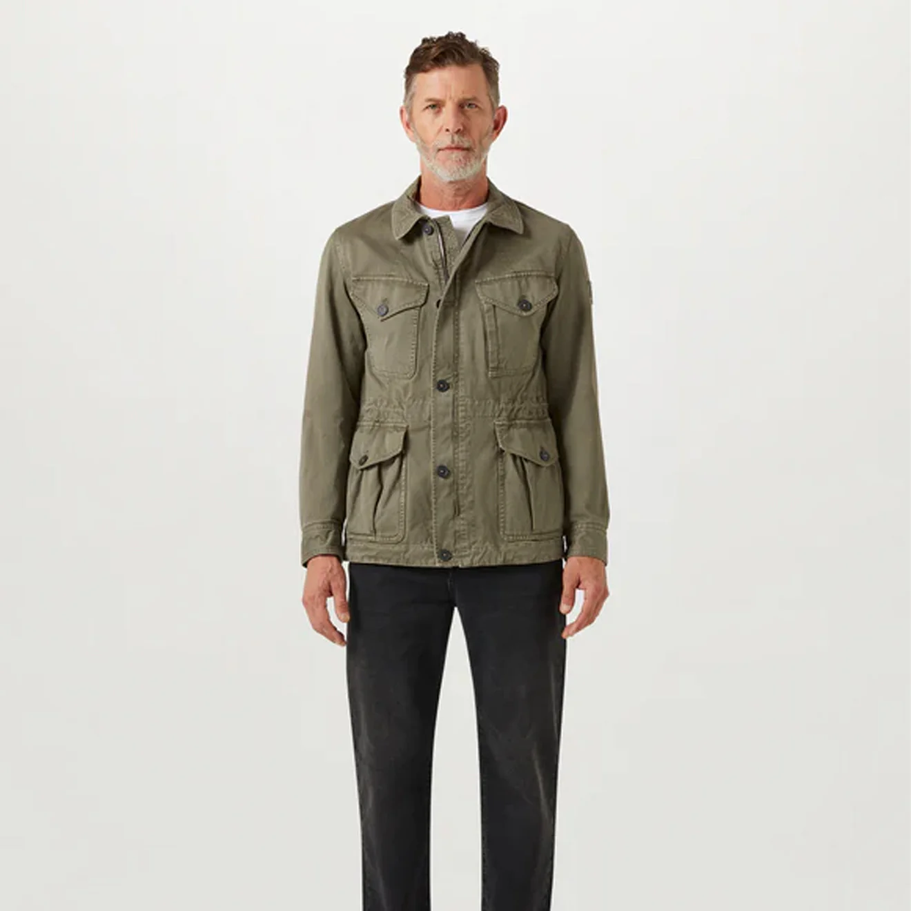 Belstaff CS60 Field Jacket Surplus Green - Image 3