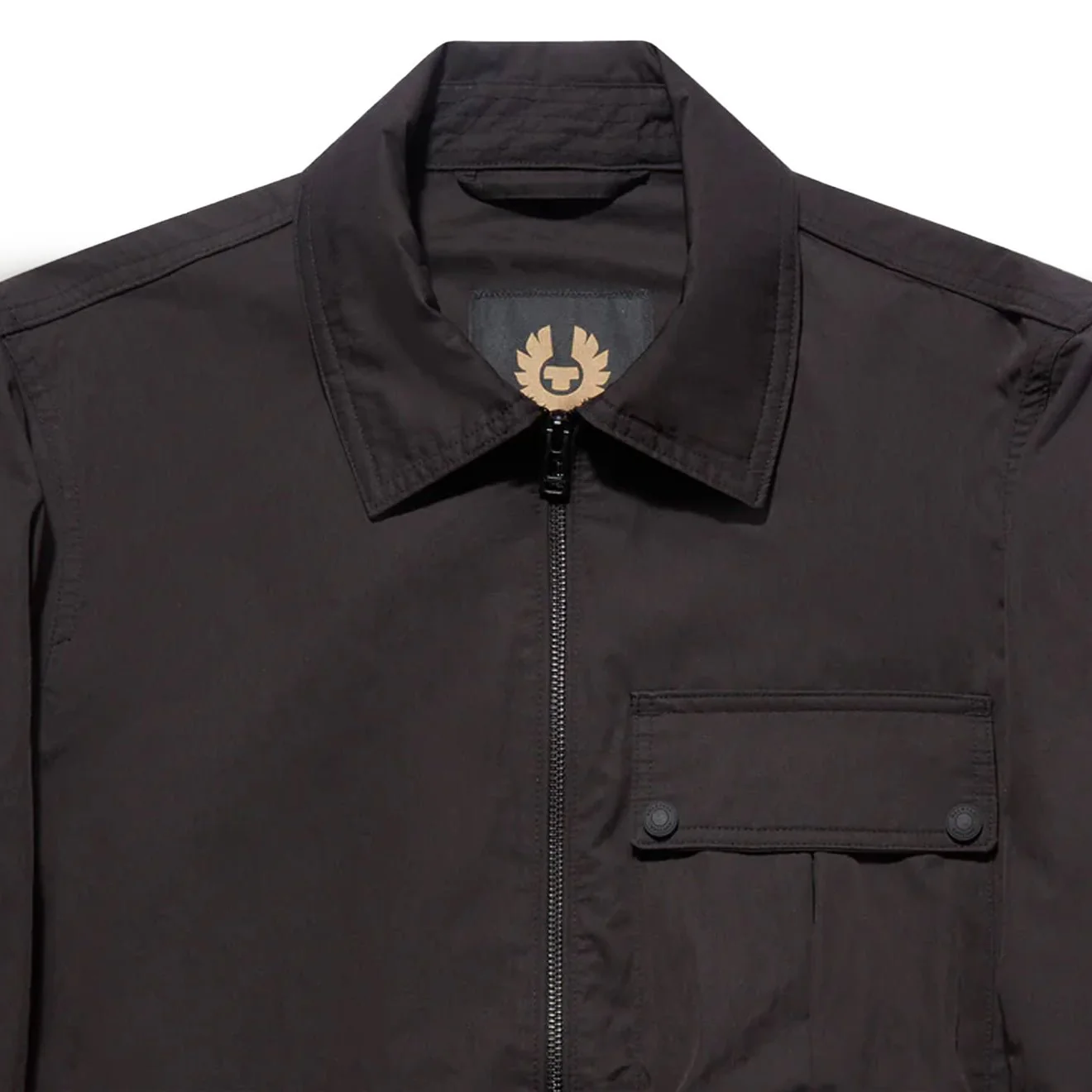 Belstaff Drome Overshirt Black - Image 4