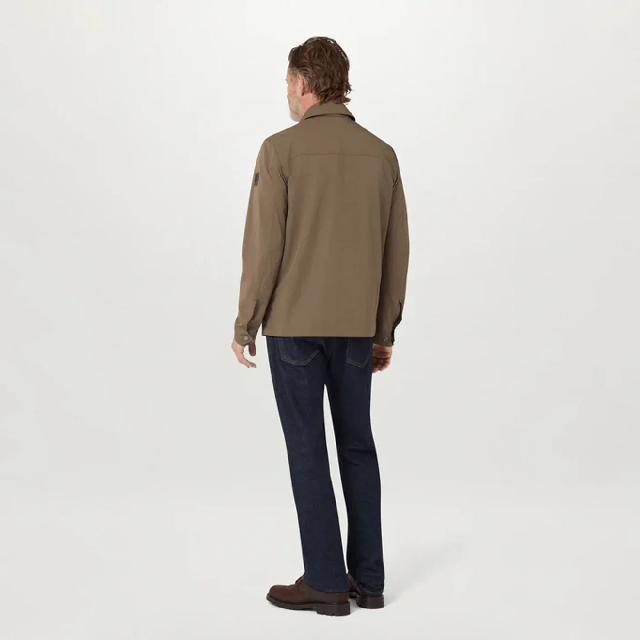 Belstaff Drome Overshirt Major Brown - Image 3