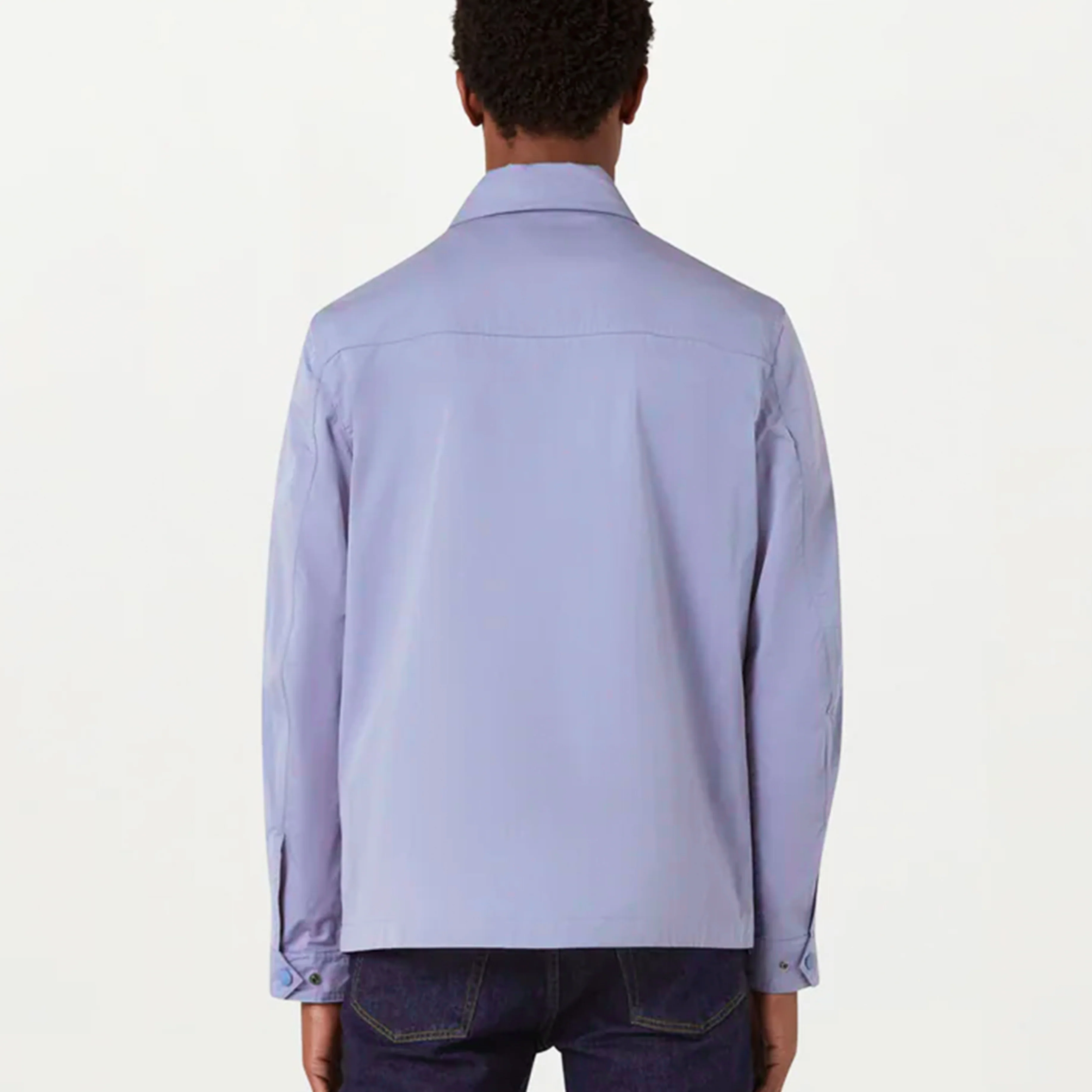Belstaff Drome Overshirt Pale Heather - Image 4
