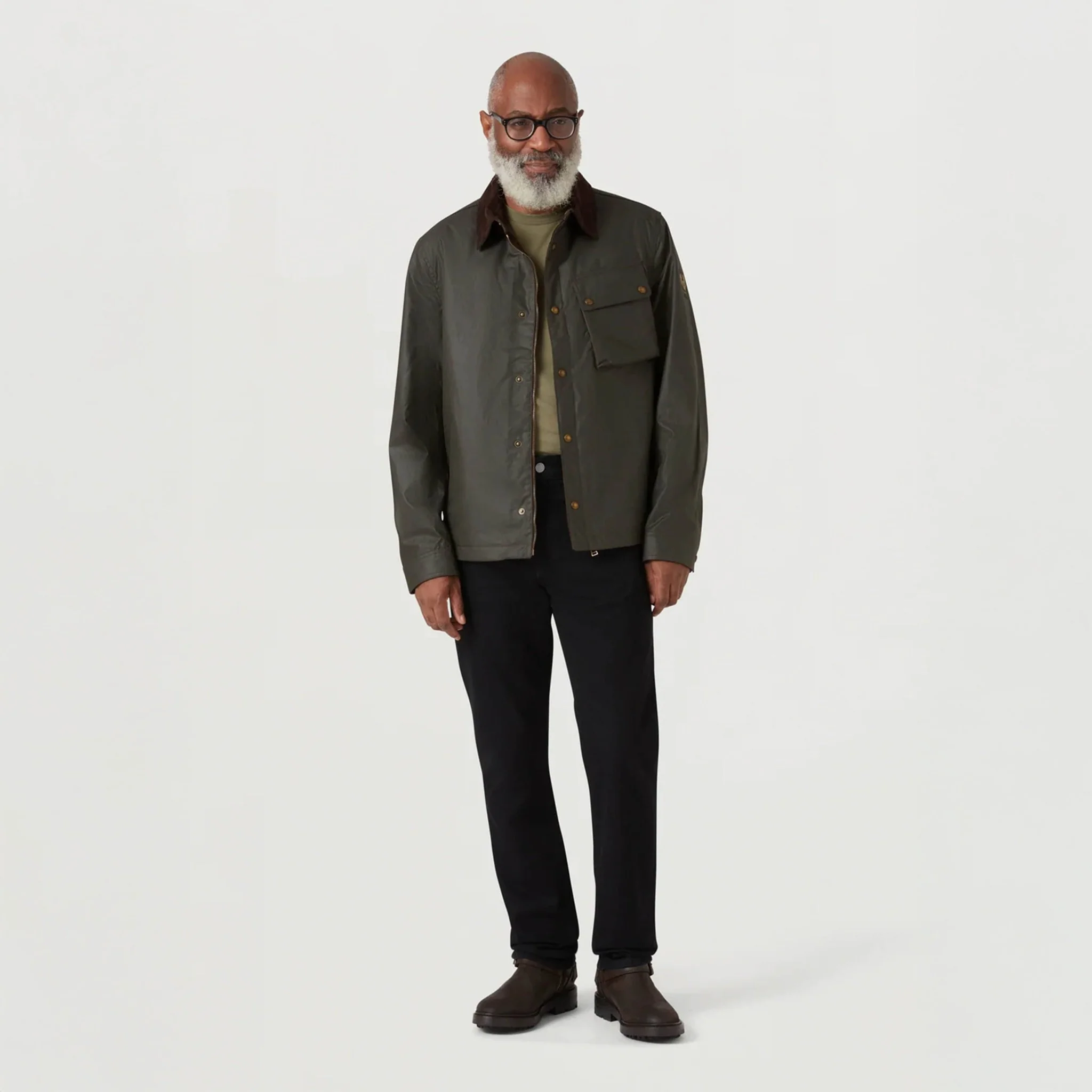 Belstaff Ground Jacket Faded Olive - Image 2