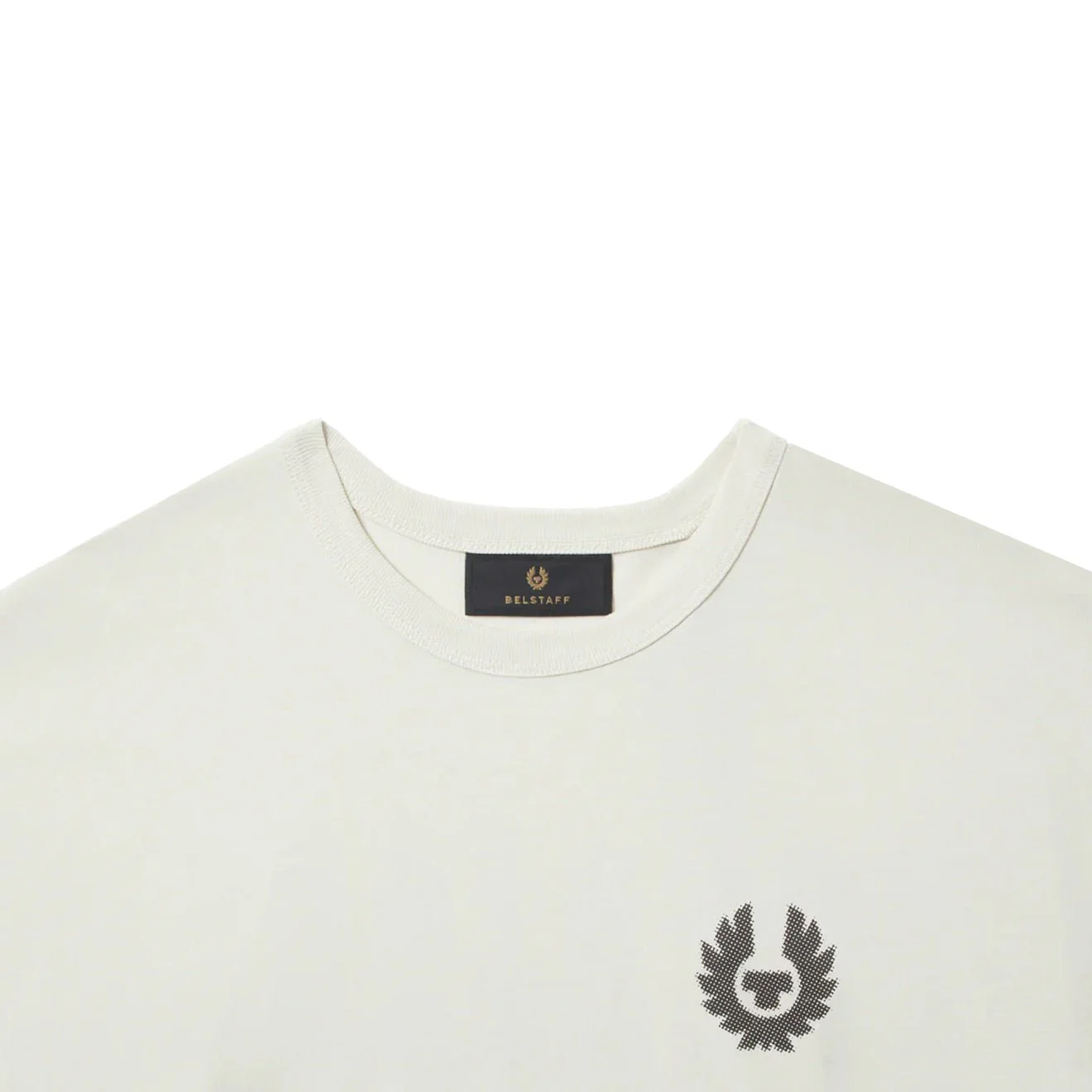 Belstaff Shadow T-Shirt Silver Birch - Image 4
