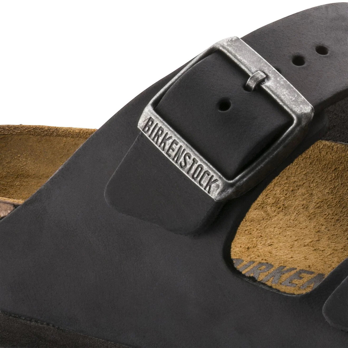 Birkenstock Arizona Regular Sandal Oiled Leather Black - Image 5