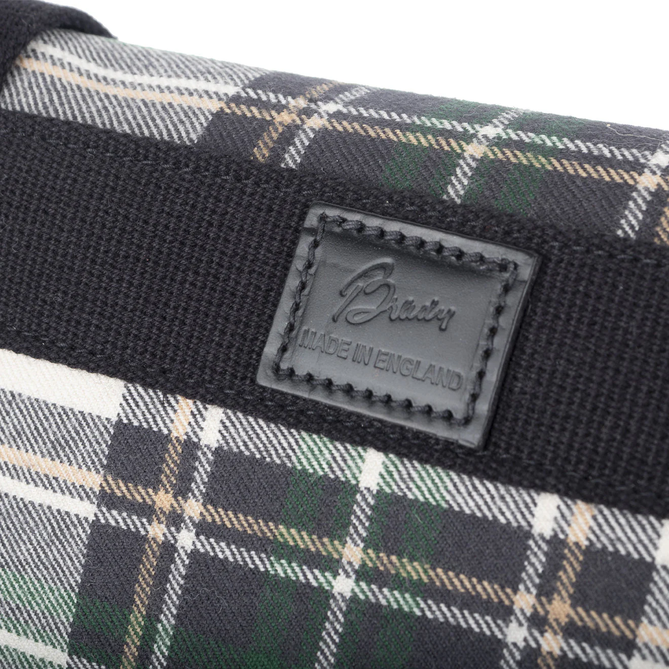 Brady Avon Shoulder Bag Forest Check / Black - Image 2