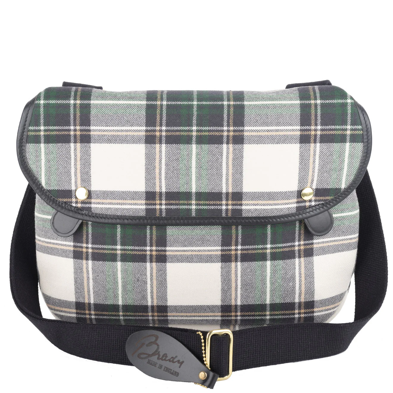 Brady Avon Shoulder Bag Forest Check / Black - Image 5