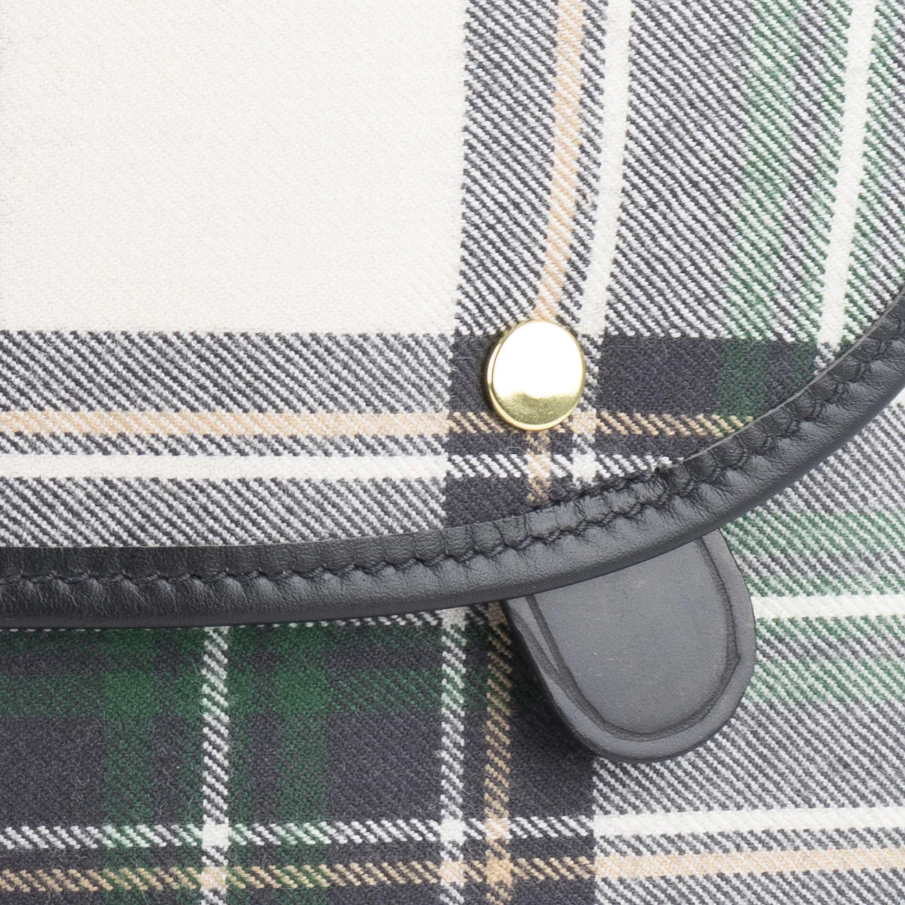 Brady Avon Shoulder Bag Forest Check / Black - Image 6