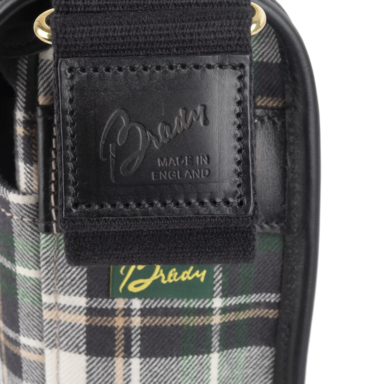 Brady Stour Shoulder Bag Forest Check / Black - Image 4