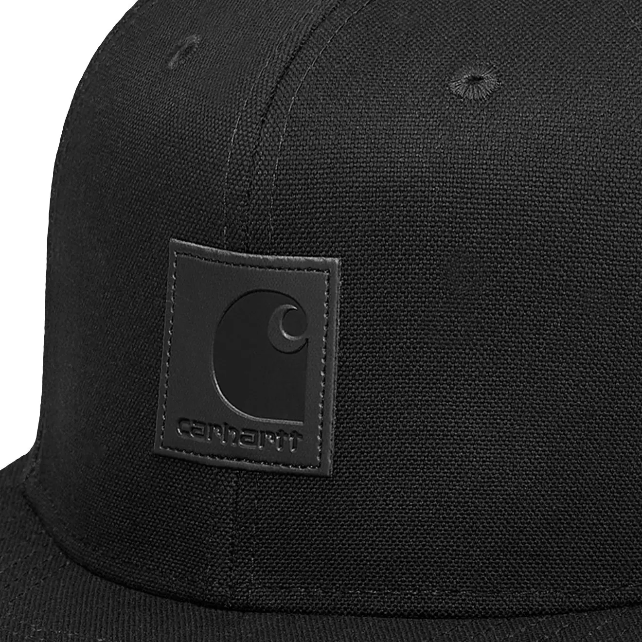 Carhartt WIP Logo Cap Black - Image 2