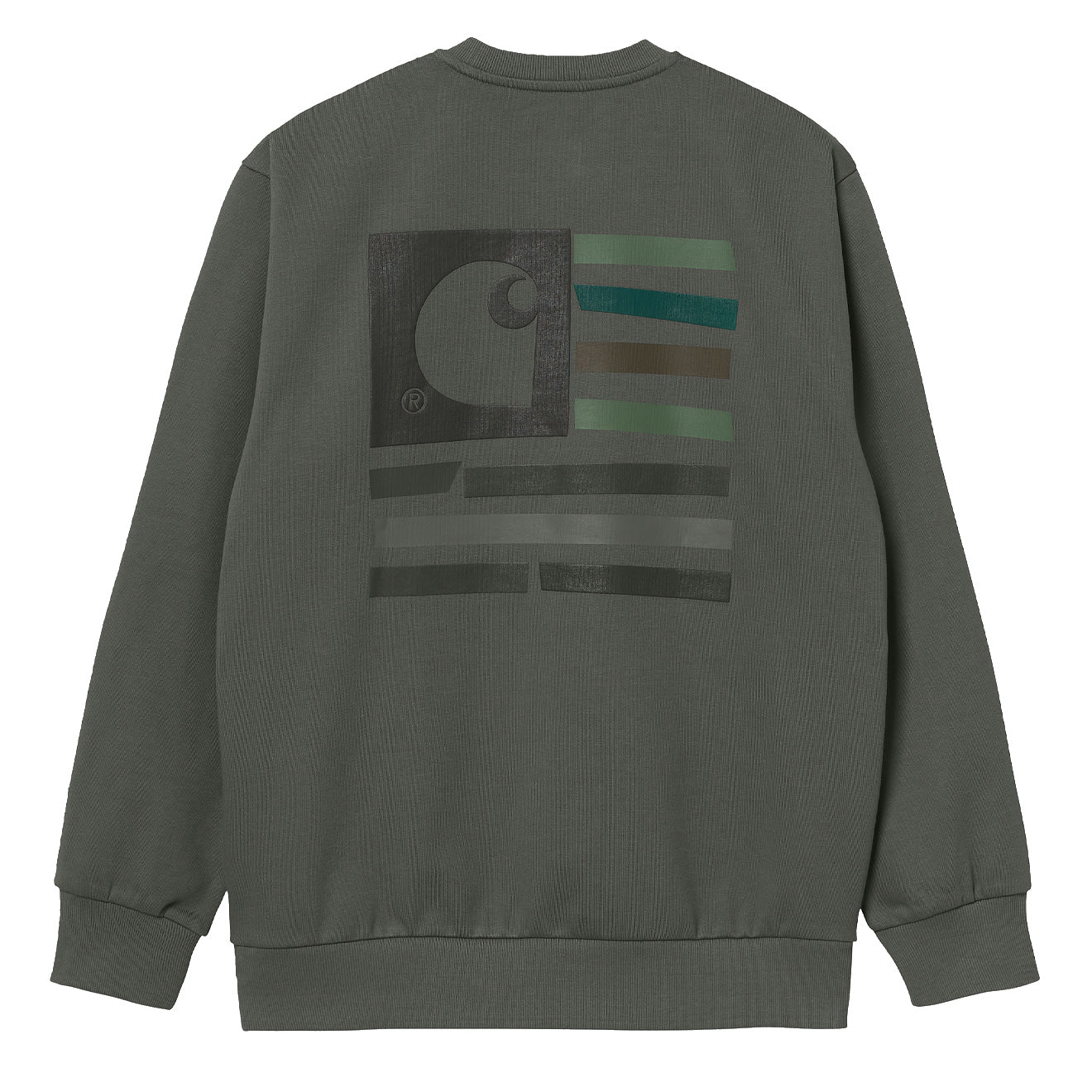 Carhartt WIP Medley State Sweat Thyme - Image 2