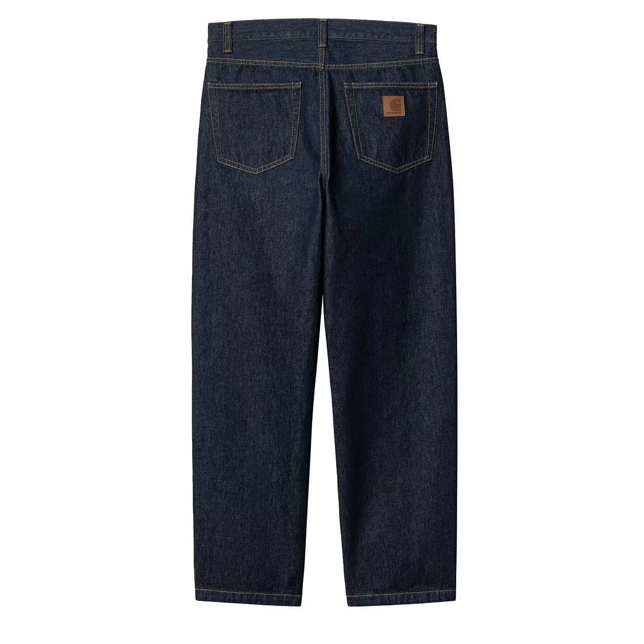 Carhartt WIP Aaron Pant Blue Rinsed - Image 2