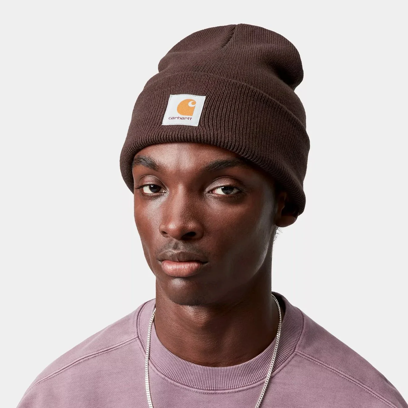 Carhartt WIP Acrylic Watch Hat Palisander - Image 3