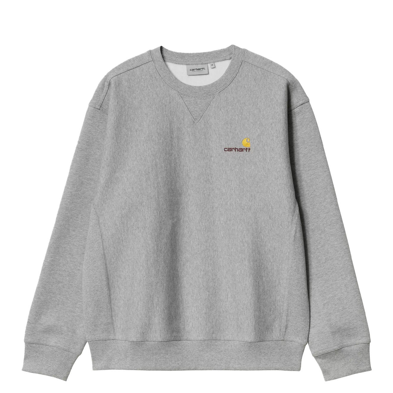Carhartt WIP American Script Sweat Grey Heather