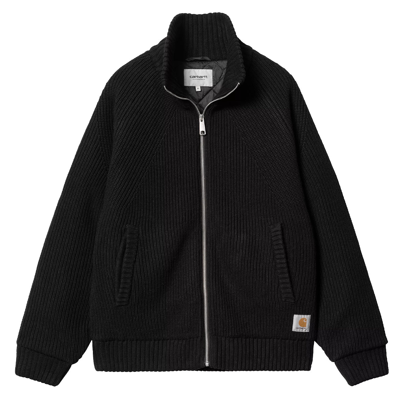 Carhartt WIP Banley Sweater Jacket Black - Image 2