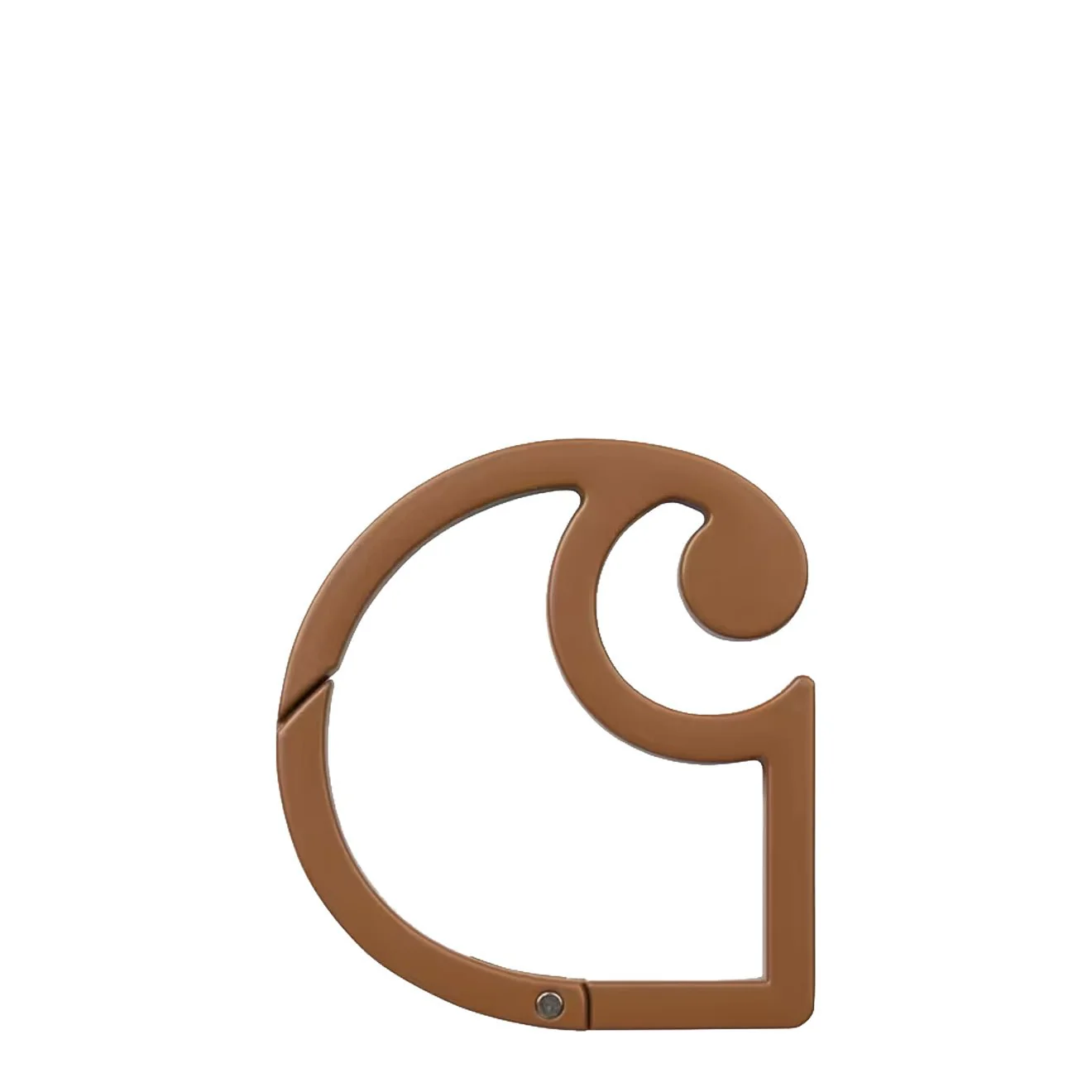 Carhartt WIP C-Logo Carabiner Brown - Image 2