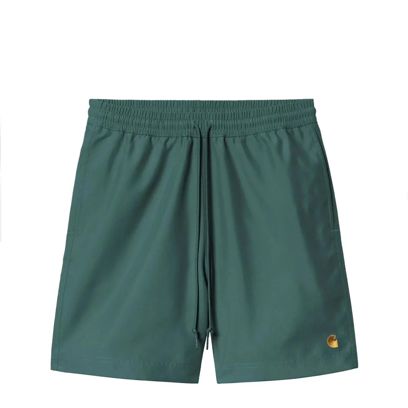 Carhartt WIP Chase Swim Trunks Rainforest / Gold
