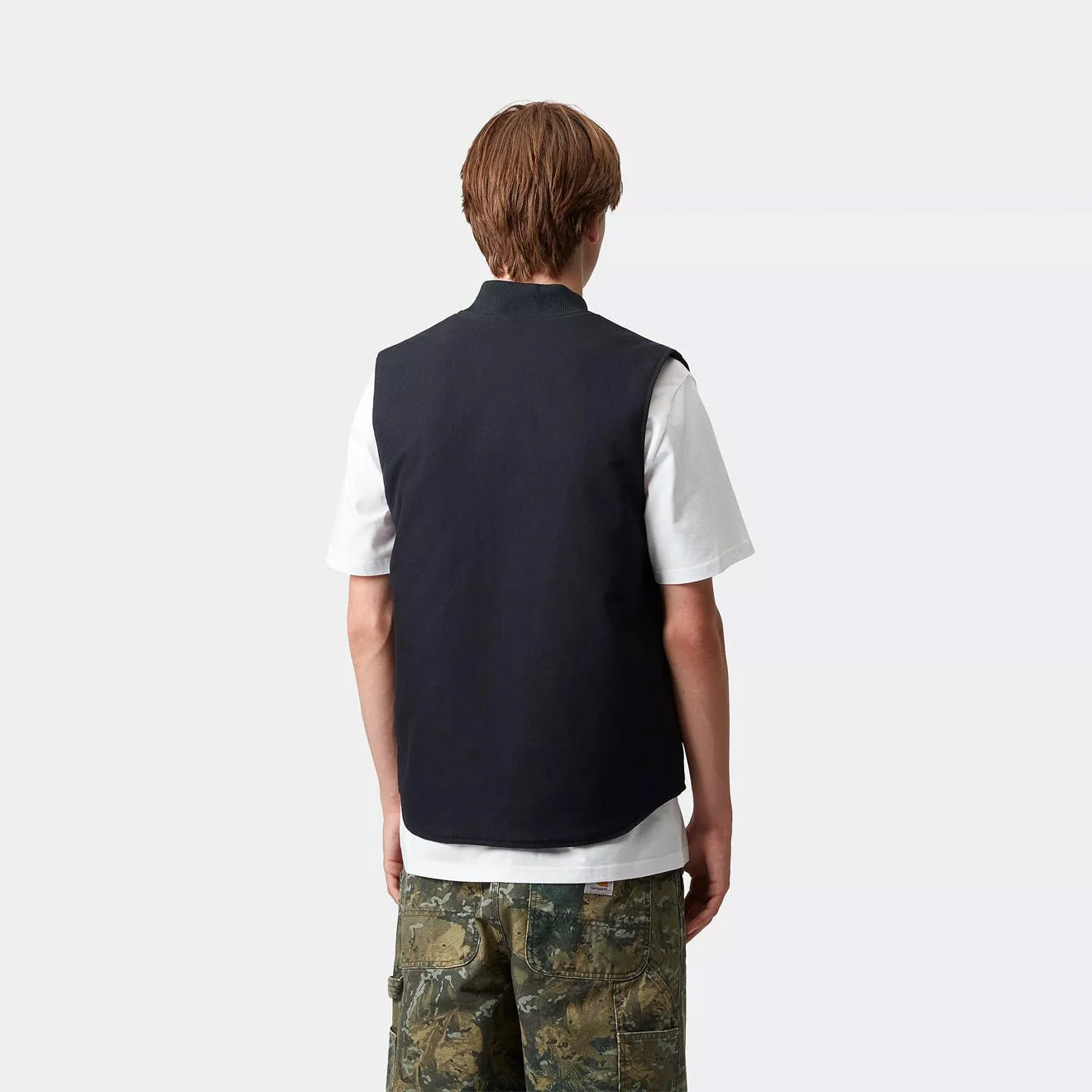 Carhartt WIP Classic Vest Dark Navy Rigid - Image 5