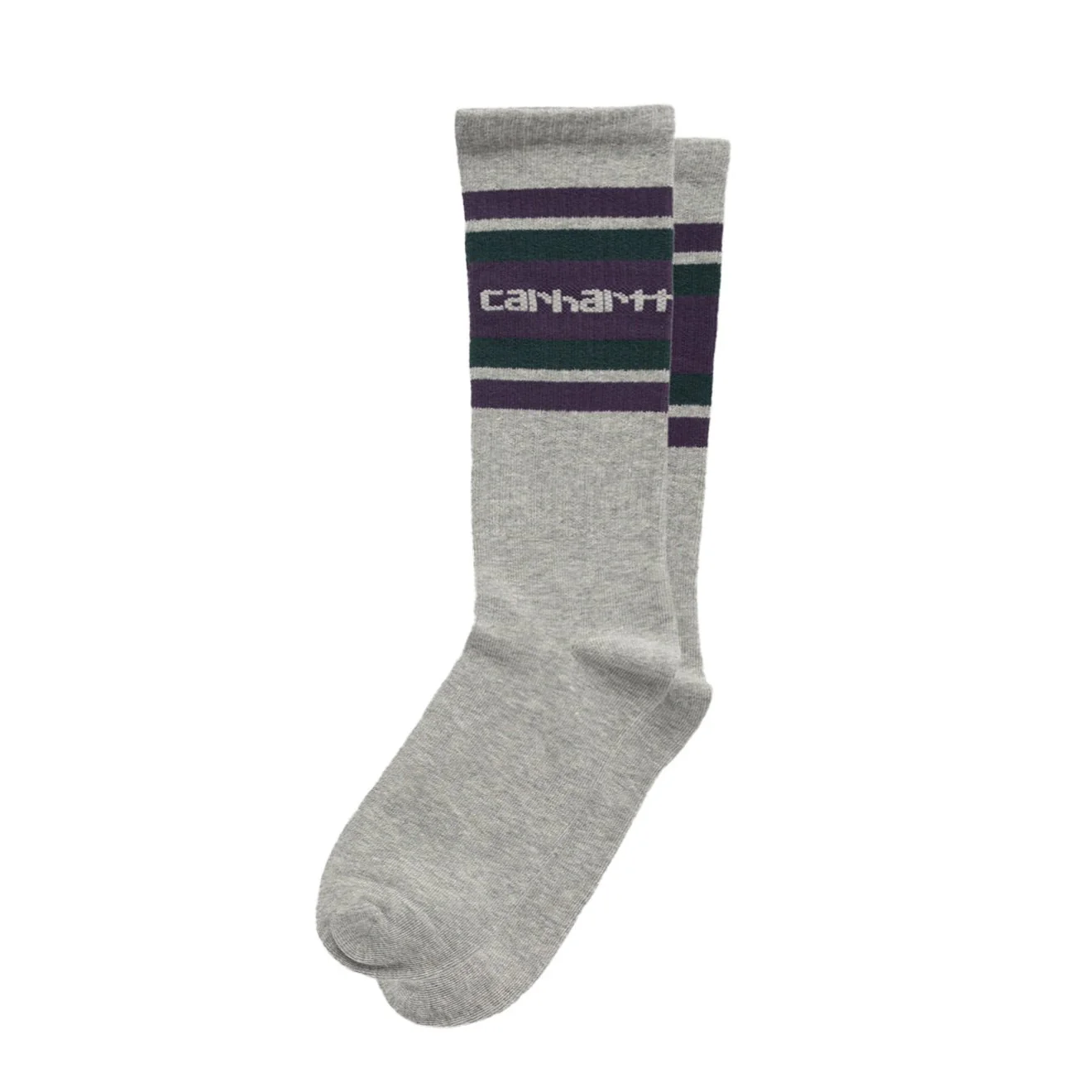 Carhartt WIP Connors Socks Grey Heather / Lakers / Dark Fir
