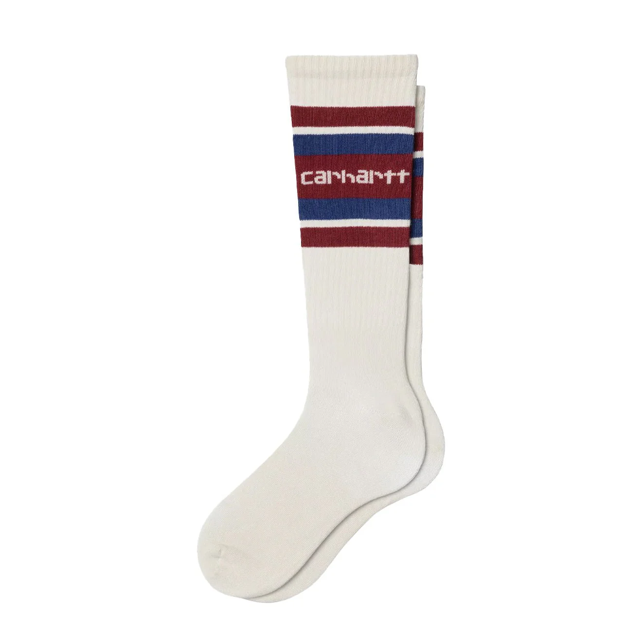 Carhartt WIP Connors Socks Natural / Scarlet / Wolfsbane