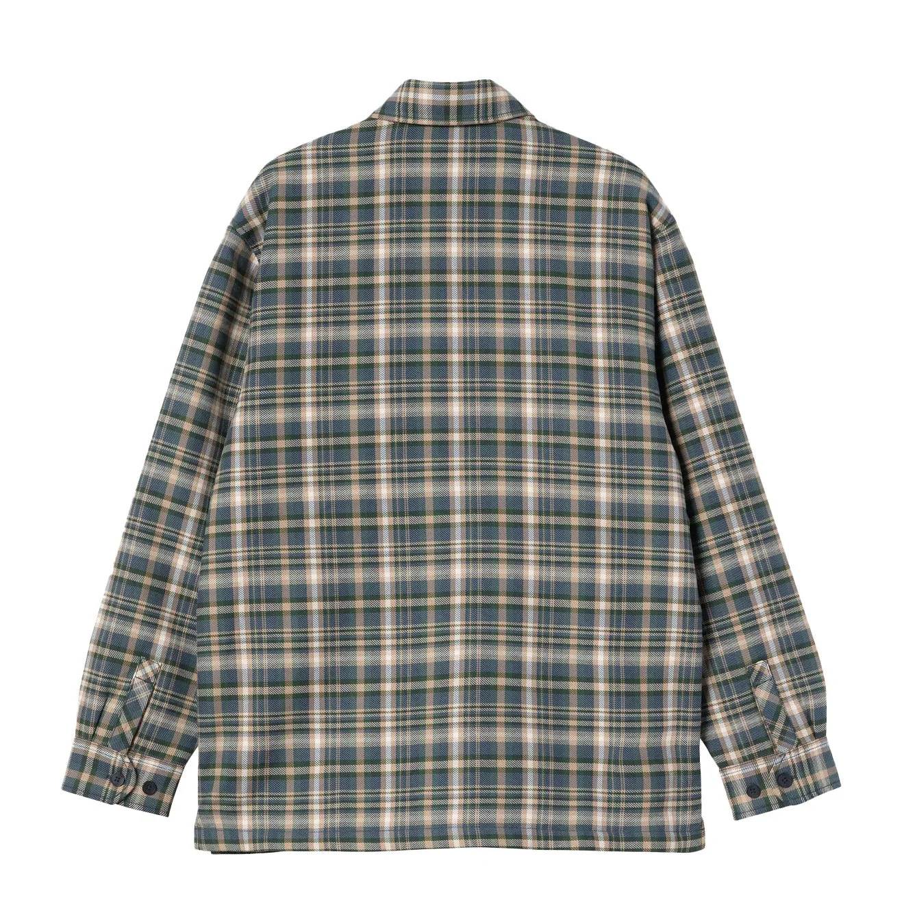 Carhartt WIP Cronyn Shirt Jac Cronyn Check Dark Navy - Image 3