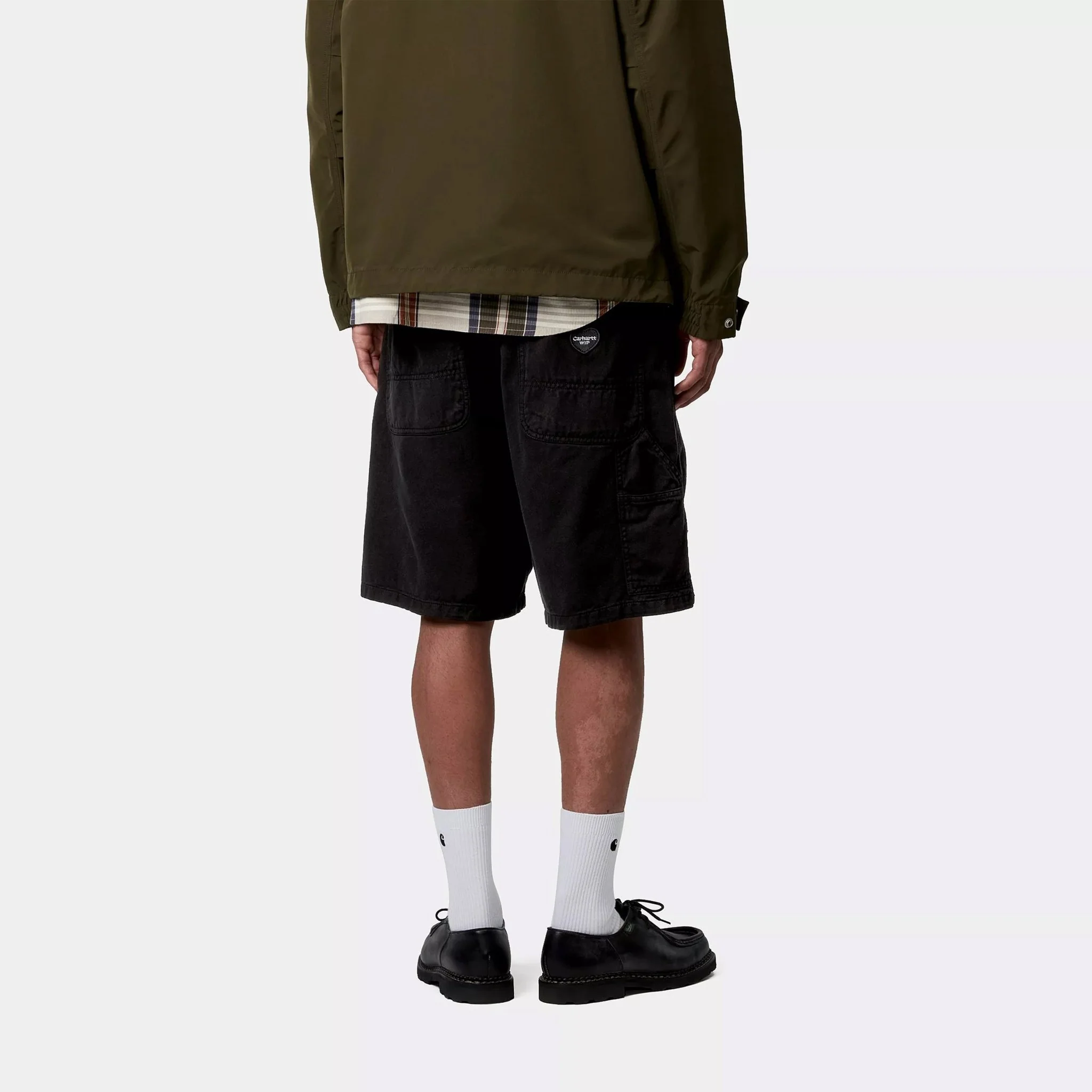 Carhartt WIP Drewe Short Black Rinsed - Image 4