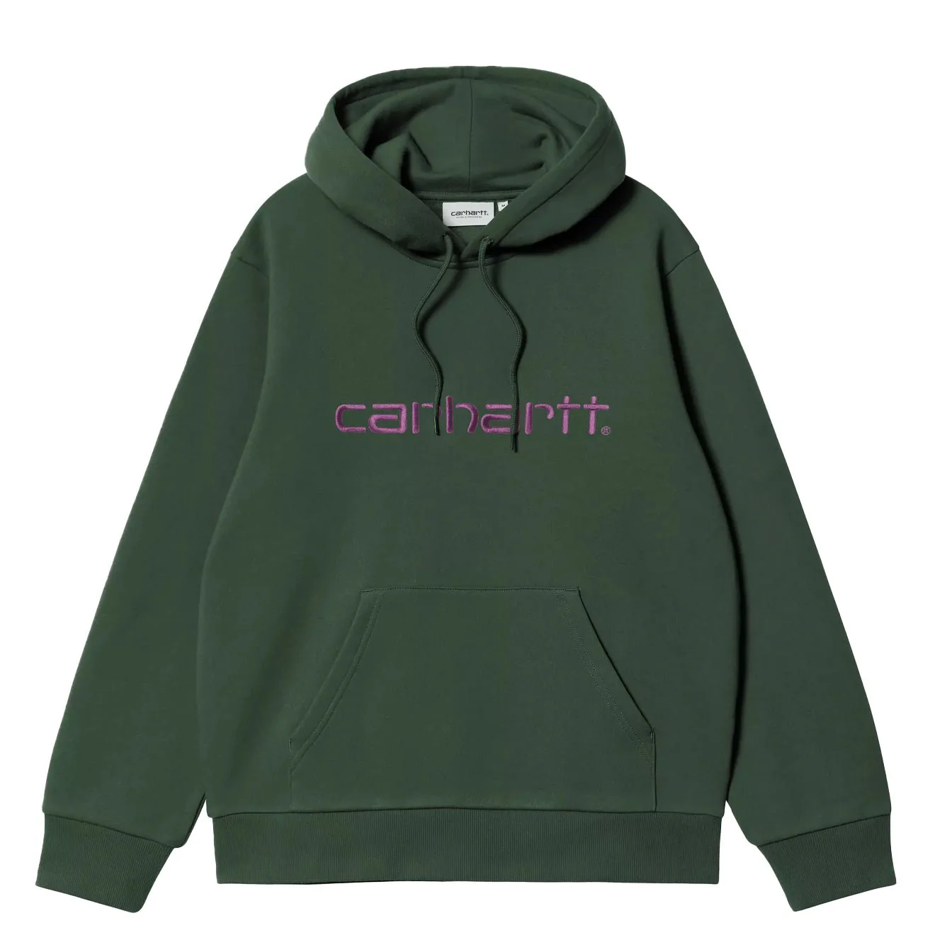 Carhartt WIP Hooded Carhartt Sweat Sycamore Tree / Phlox